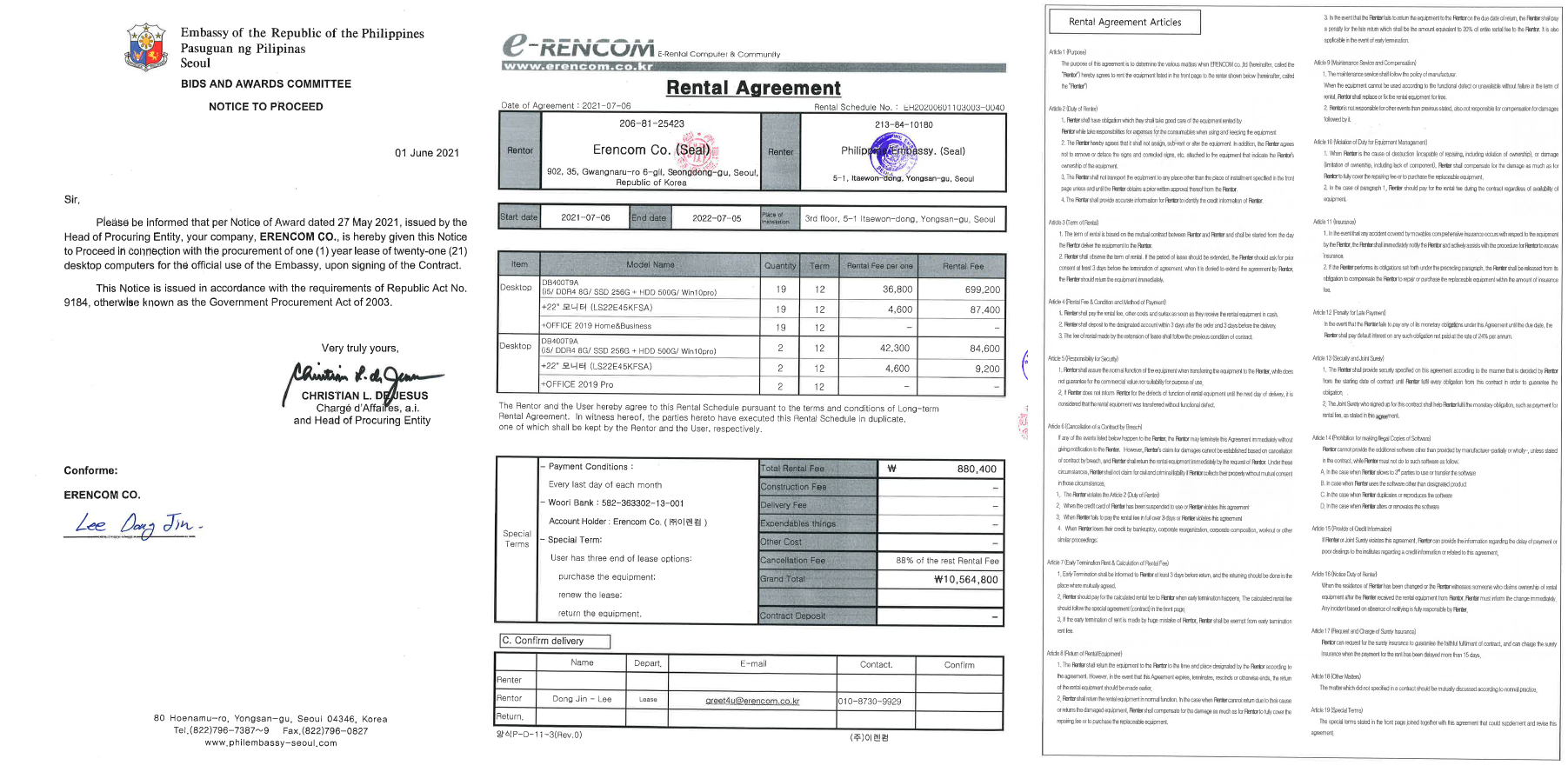 01 June 2021 NTP Erencom