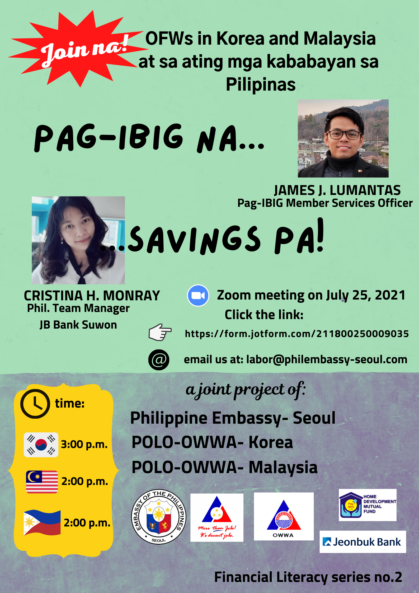 Pag ibig Financial Literacy Webinar