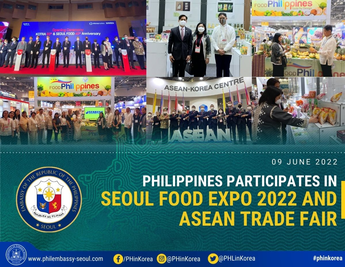 PR MTD 62 2022 Seoul Food Expo and ASEAN Trade Fair