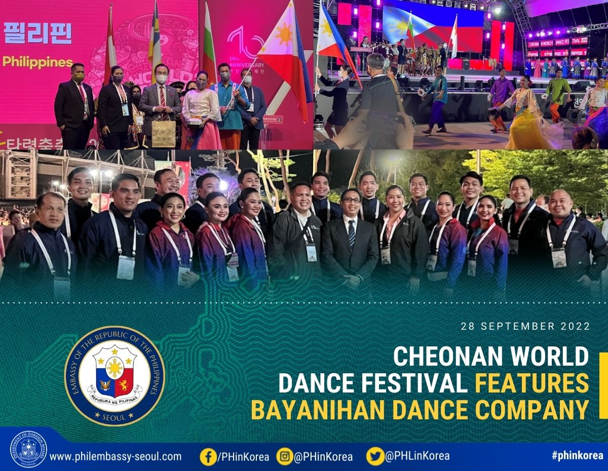 PR MTD 120 2022 BayanihanDanceCompany at the Cheonan Dance Festival