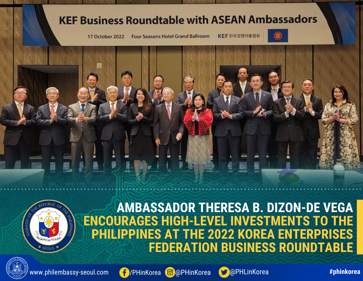 PR KEF Business Roundtable with ASEAN Ambassadors