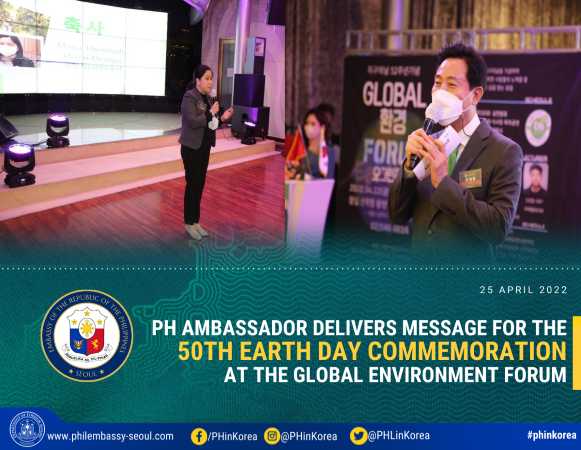 PR MTD 42 2022 PH AMB DELIVERS MESSAGE FOR THE GLOBAL ENVI FORUM