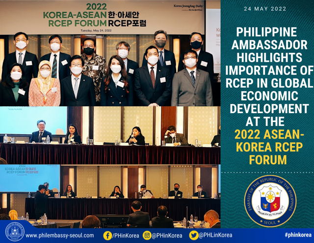 PR MTD 54 2022 PH Ambassador participates in 2022 ASEAN ROK RCEP Forum