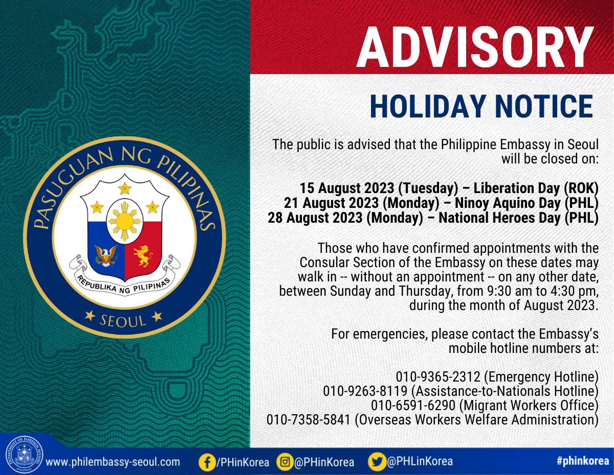 HOLIDAY Advisory August 2023 Eng