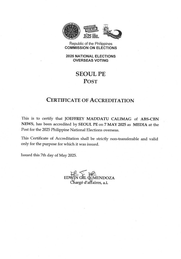 2025 NLE Certificate of Accreditation Prof Calimag