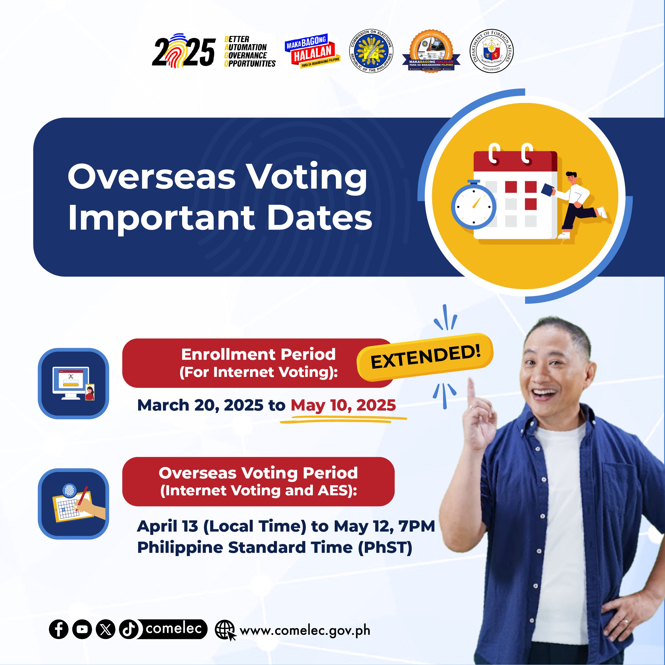 Internet Voting Extension of Enrollment Poster 01
