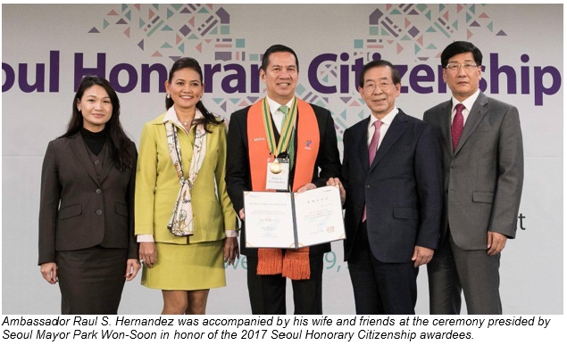 PH ENVOY TO ROK AWARDED HONORARY CITIZENSHIP2