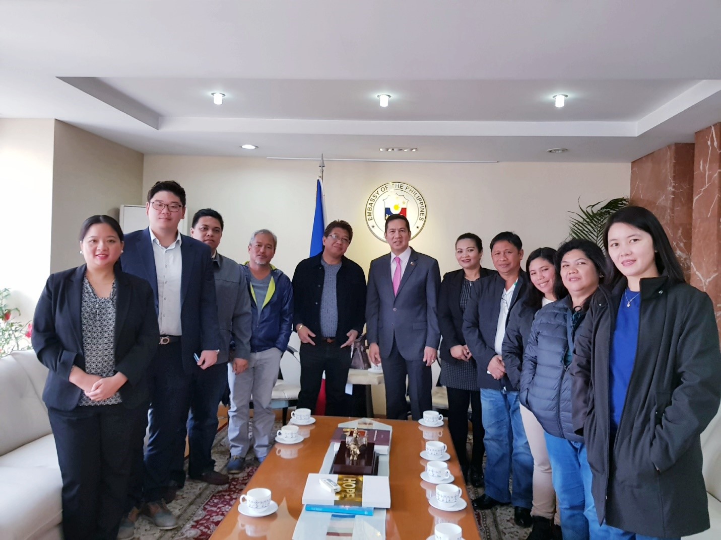 PH ENVOY TO KOREA AND MAYOR ROMMEL ARNADO