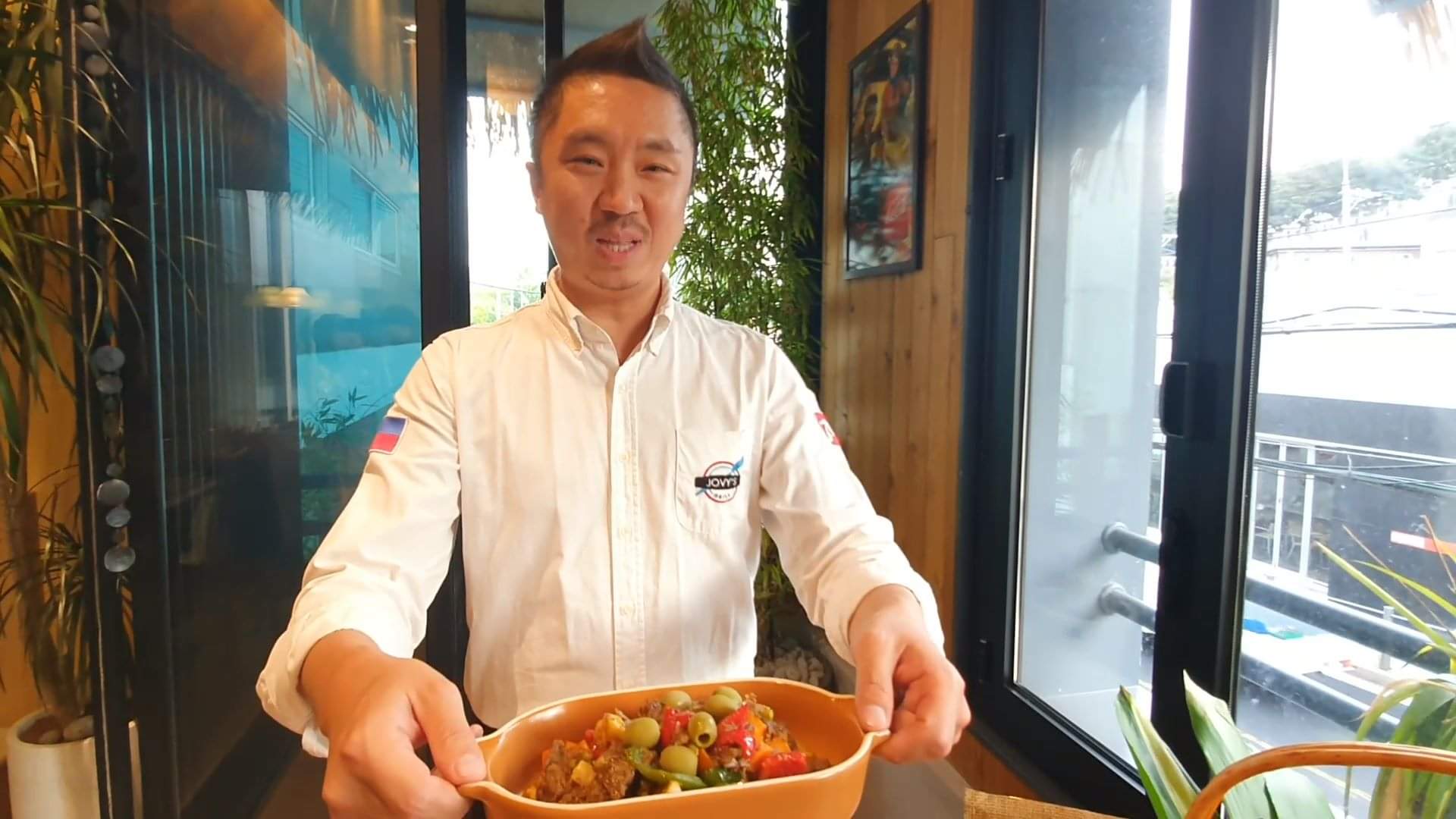 Chef Lee Je Nam with Caldereta